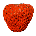 Red Strawberry 18cm Vase