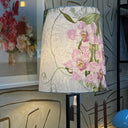 Topical Tropical Pink Orchid 15" Cone Lampshade
