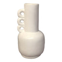 White Clutch Vase