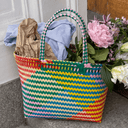 Woven Shopper Bag – Sorbet