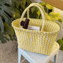 Woven Shopper Bag – Sunburst