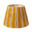 Yellow Striped Pandan Cone Lampshade