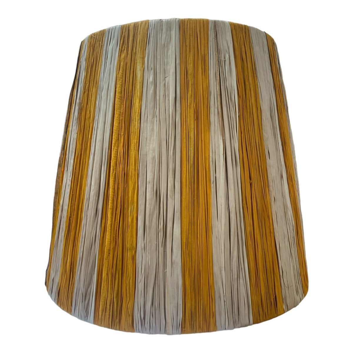 Yellow Striped Pandan Cone Lampshade Little and fox