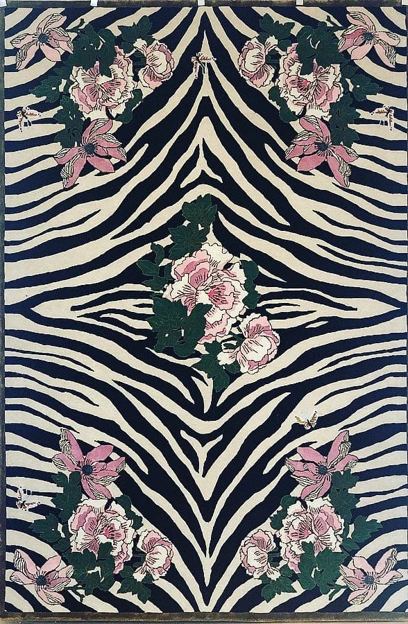 Wendy Morrison Rugs Zebra Florals PRE ORDER