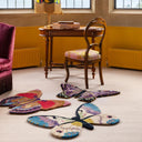 A Kaleidoscope of Papillons Part 2 Hand-Tufted Rug