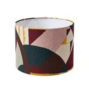 Abstract Multi 15" Drum Pendant Lampshade