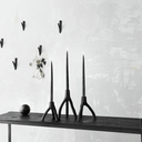 Aion Candleholder Large - Black
