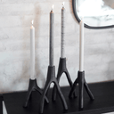 Aion Candleholder Large - Black