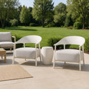 Alan Outdoor Chair - Off White