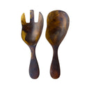 Amber Resin Salad Servers