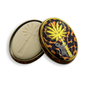 Ambra Nera Single Soap in Tin