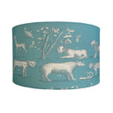 Animal Kingdom Aqua 16" Drum Lampshade