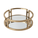 Antique Brass Mirror Tray