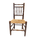 Antique Rush Chairs – Set of 4