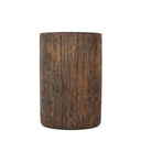 Arden Round Side Table – Walnut