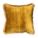 Aurelia Gold 55x55cm Fringed Cushion