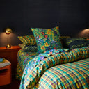 Babette Verdant Linen Euro Pillowcase Set