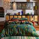 Babette Verdant Linen Quilt Cover