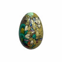 Balinese God Small Handpainted Wooden Egg