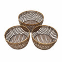 Bamboo Basket Set of 3