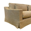 Belgian Wide Arm 3 Seater Sofa in Hampstead Tobacco