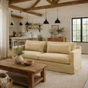 Belgian Wide Arm 3 Seater Sofa in Hampstead Tobacco