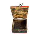Black Albasia Cube Keepsake Box