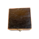 Black Albasia Cube Keepsake Box