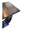 Black Arch Teak Console Table