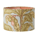 Blair Palm Linen 20" Drum Pendant Lampshade