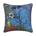 Bloomsbury Garden Leaves 45x45cm Piped Cushion