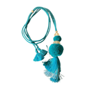 blue-tassel-pompom-necklace_Little-and-Fox