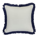 Boho Chic 55x55cm Fringed Cushion