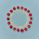 Box of Raspberries Beeswax Candles