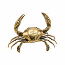 Brass Crab Decor
