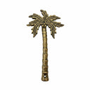 Brass Palm Tree Decorative Handle