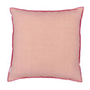 Brera Lino Hibiscus & Peach 45x45cm Cushion