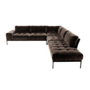 Bronx Modular Sofa in Monarque Chocolate Velvet