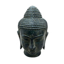 Bronze Buddha Head Sculpture