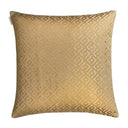 Bronze Damask Geometric 55x55cm Cushion