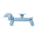 Can-Dog Wave Blue Candleholder