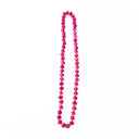 Candy Pink Beaded Resin Necklace