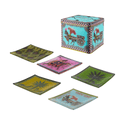 Carretto Tin of 5 Glass Plates