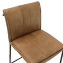 Carter Leather 75cm Barstool - Tan