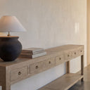 Casa 7-Drawer Console – Natural