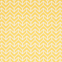 Chevron Indoor Outdoor Yellow Polyester Fabric