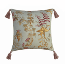 Cochinchine Brun de Tolède 50x50cm Tassel Cushion