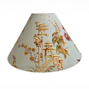 Cochinchine Gris Bleu 17" Vintage Cone Lampshade