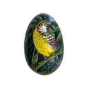 Coloured Parrots Medium Handpainted Wooden Egg