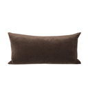 Cotton Velvet Henna 80x40cm Cushion
